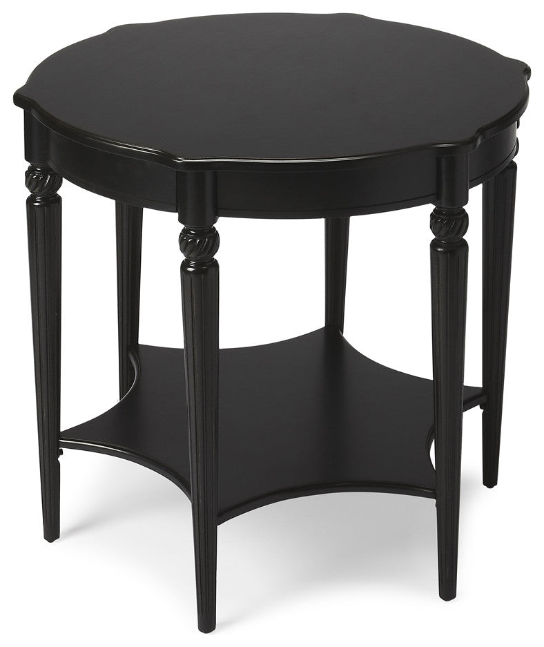 BUTLER BAINBRIDGE BLACK LICORICE ACCENT TABLE