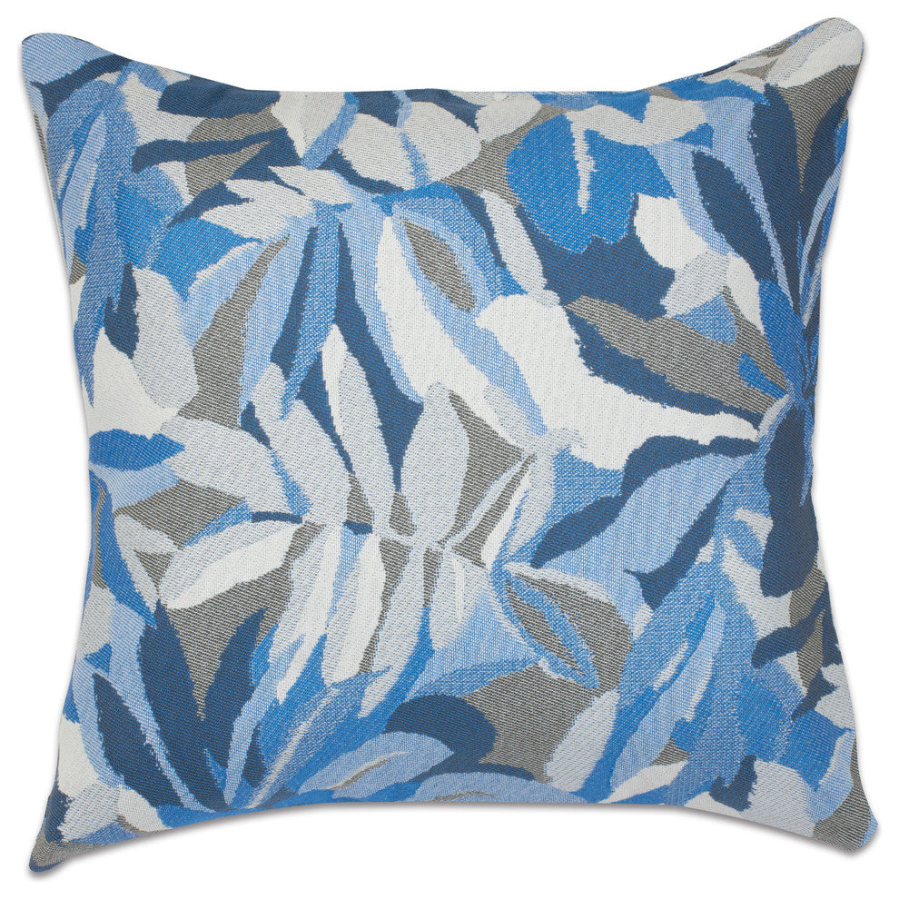 18"x18" Pacifica Accent Throw Pillow by Astella, Dewey Blue