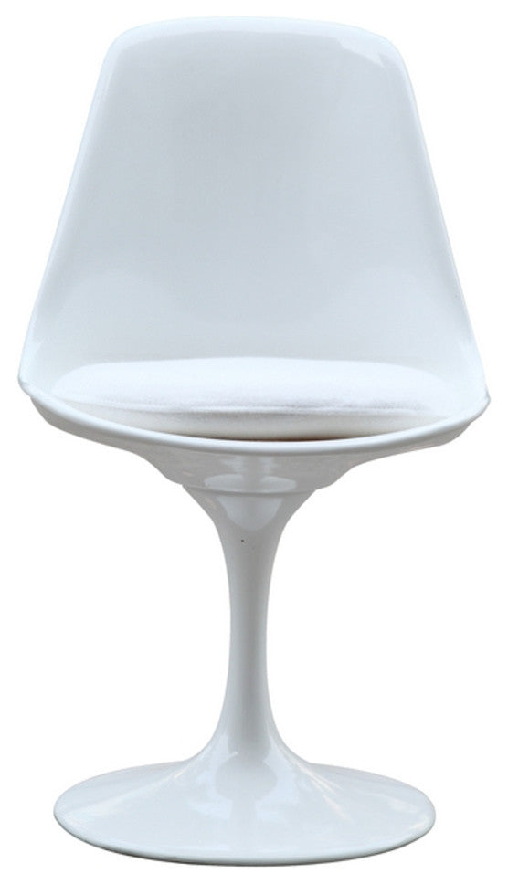 Modern Classics Flower Side Chair, White