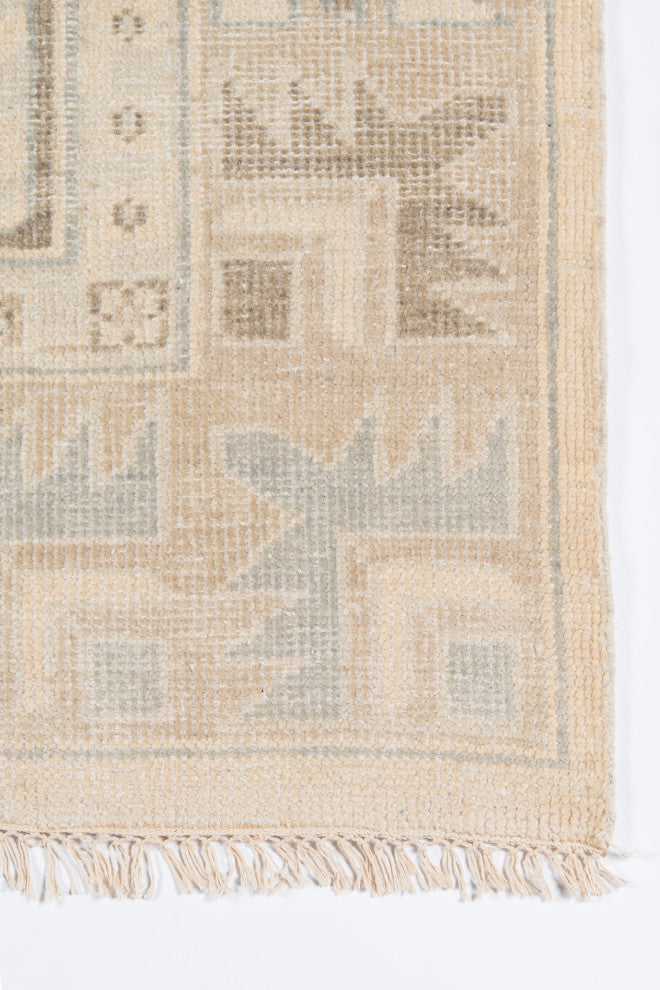 Erin Gates by Momeni Concord Walden Beige Hand Knotted Wool Area Rug 2'x3'