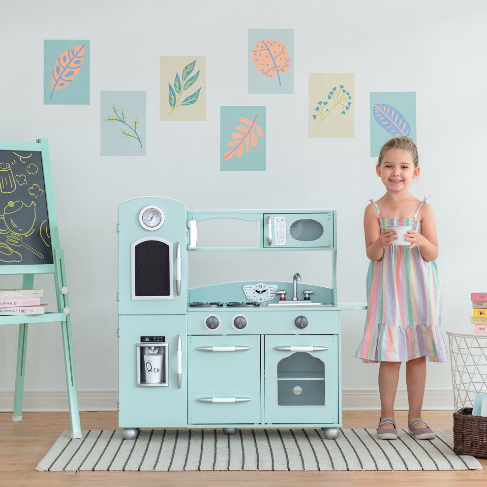 Little Chef Retro Play Kitchen - Mint