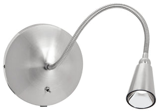 Access Lighting 62089LED 5"H Integrated 4700K LED Hardwired or - Brushed Steel