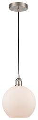 Innovations 616-1P-SN-G121-8-LED 1-Light Mini Pendant, Brushed Satin Nickel