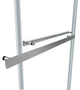 Spezia 60" W x 76" H Double Sliding Frameless Shower Door, Brushed Nickel