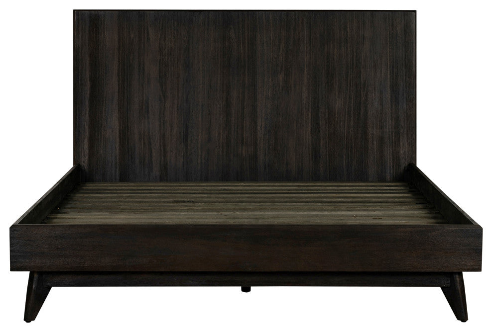 Baly Acacia Mid-Century Platform King Bed