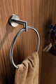 Caster 2 Series Towel Ring in Brushed Nickel