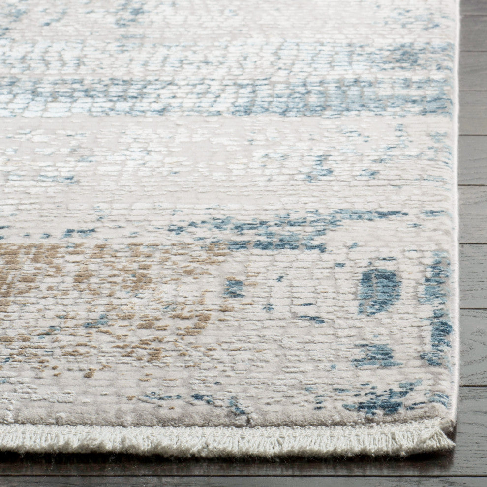 Safavieh Eclipse Collection ECL229B Rug, Beige/Light Grey, 5'3" x 7'6"