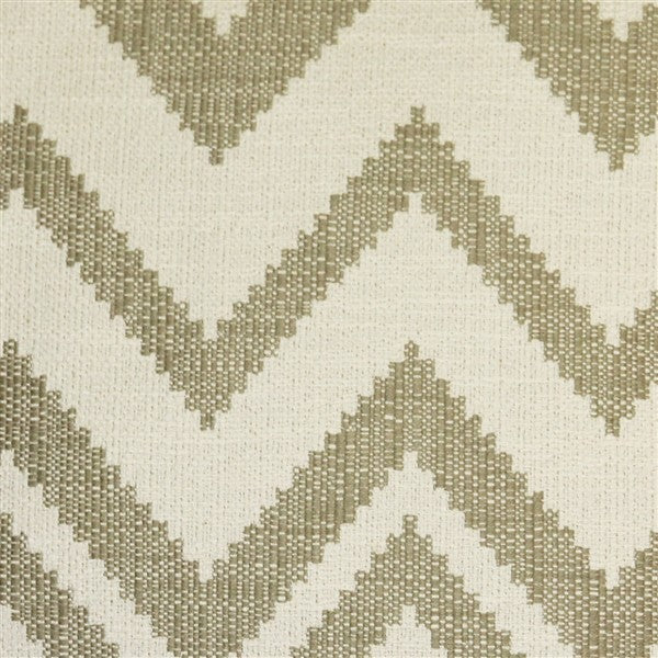 Pillow Decor - Lorenzo Zigzag Cream 20 x 20 Throw Pillow