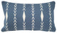 Dimaond Ray Mineral Blue Throw Pillow 12x20