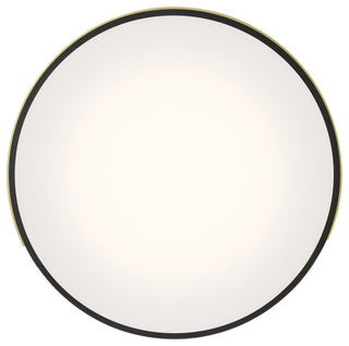 Access Lighting 49950LEDD/ACR Maestro 14"W LED Flush Mount Drum - Black