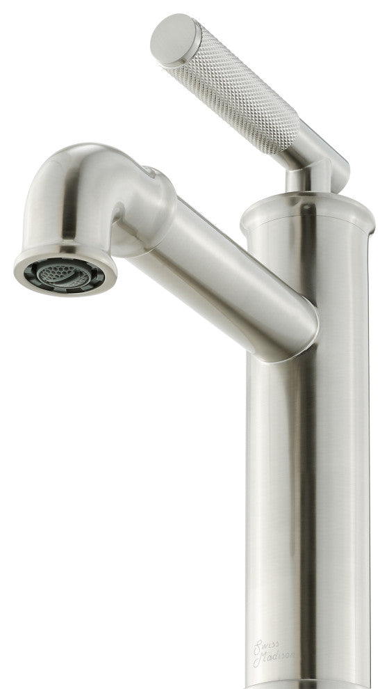 Avallon Single Hole, Single-Handle Sleek, Bathroom Faucet, Brushed Nickel