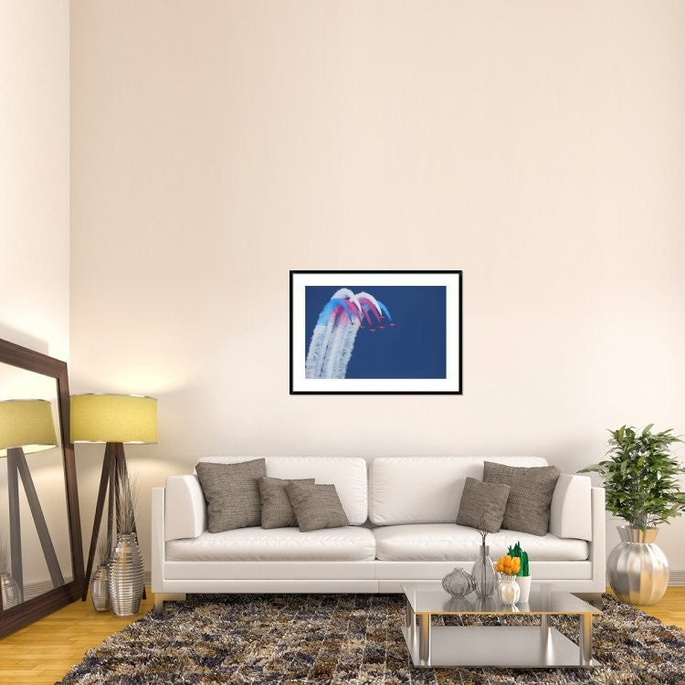 "Red Arrows" Framed Digital Print by Jonathan Simons, 44x32"