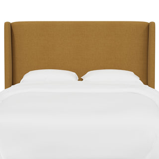 Queen Wingback Headboard, Zuma Sesame