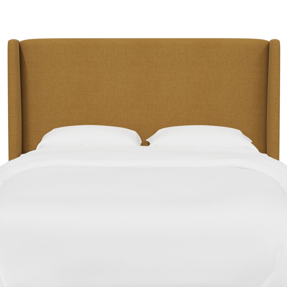 Queen Wingback Headboard, Zuma Sesame