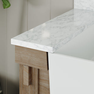 Bosque Bath Vanity, Weathered Fir, 30", Single Sink, Farmhouse, Freestanding