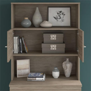 Interior view with shelves/compartments visible in a lifestyle context.