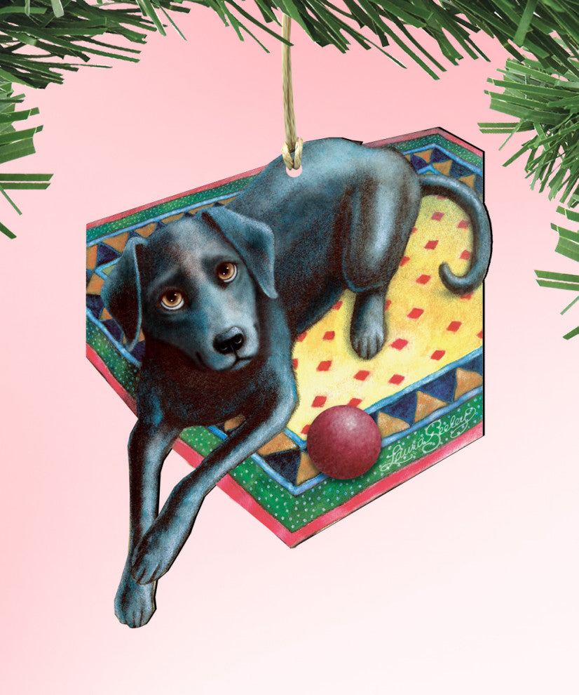 Ready When You Are Wooden ornament
