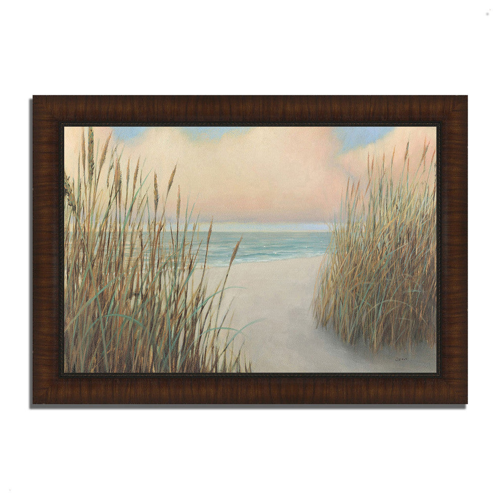 36" Natural Coastal Beach Trail Giclee Print on Gallery Wrap Canvas Wall Art