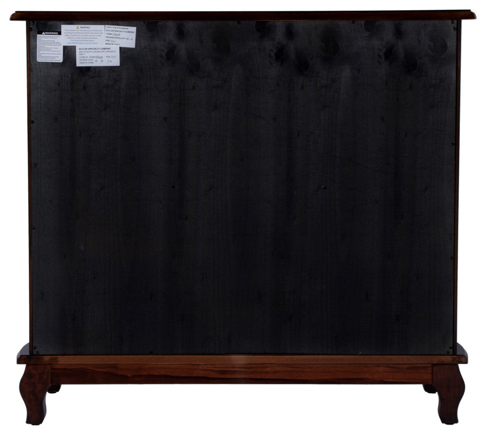 Leyden European Accent Cabinet, Dark Brown