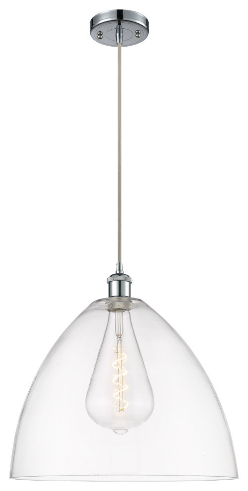 Innovations 516-1P-PC-GBD-162-LED 1-Light Pendant, Polished Chrome