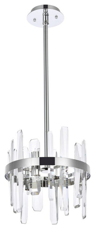 Modern Chrome 6-Light Pendant