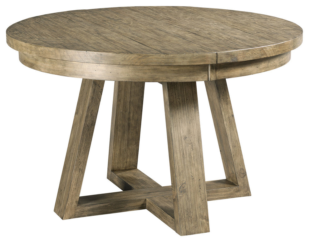 Kincaid Plank Road Button Dining Table, Stone, 706-701S