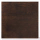 Dining Table, Square, Wood, Gold Dark Brown Brown Walnut, Cafe Bistro Restaurant