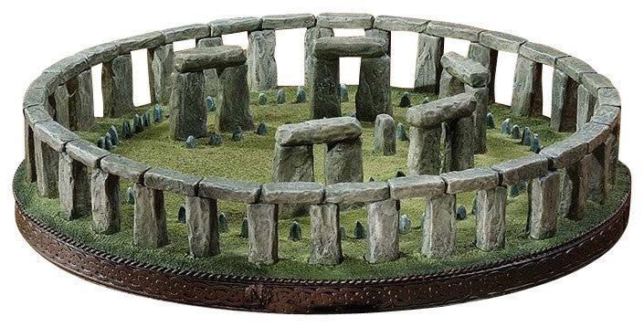 Restored Stonehenge Monument Statue
