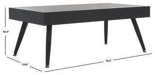 Safavieh Cedric Coffee Table, Black