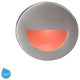 LEDme Round Red Step and Wall Light, White