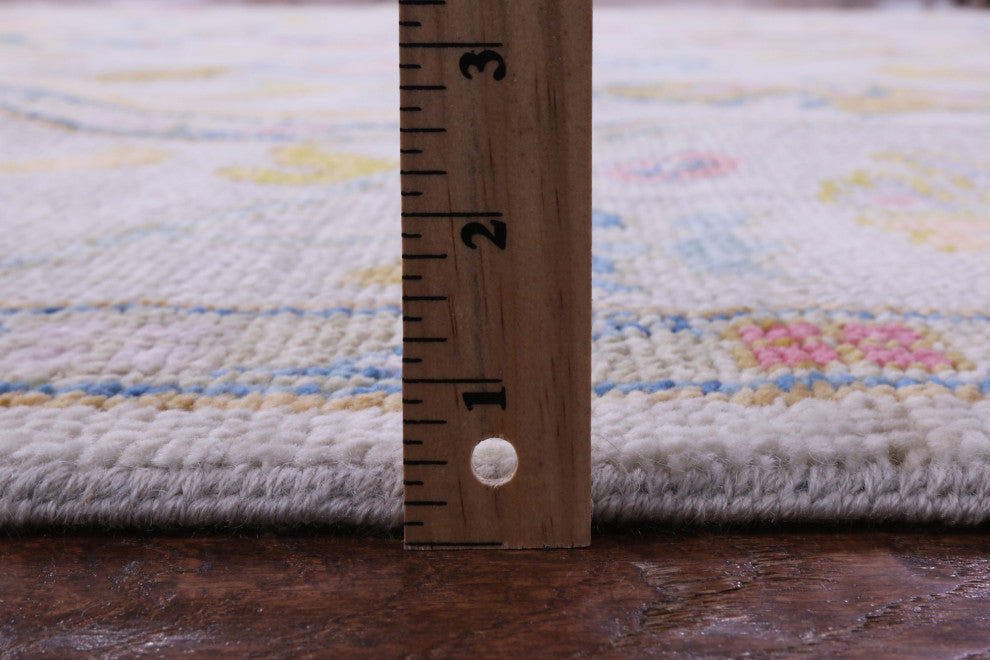 8' 9" X 12' 2" Turkish Oushak Hand-Knotted Wool Rug - Q14818
