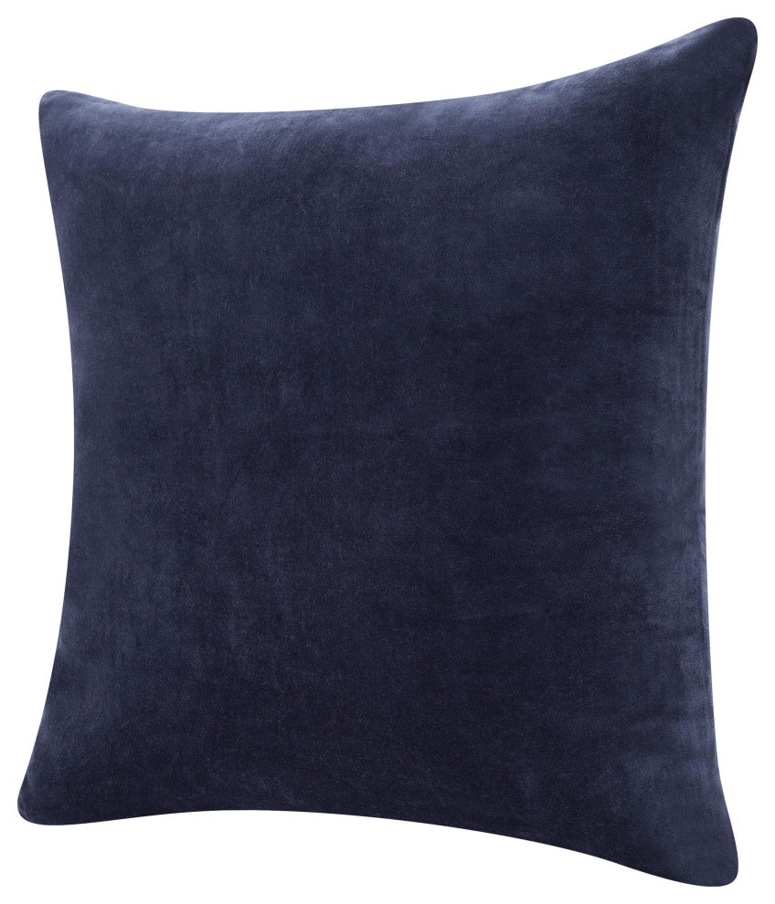 Stacy Garcia Blue Velvet Handmade Throw Pillow