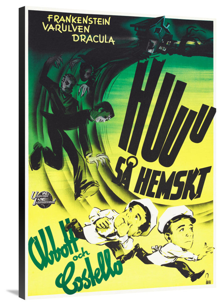 Abbott and Costello, Swedish, Meet Frankenstein, 28x40