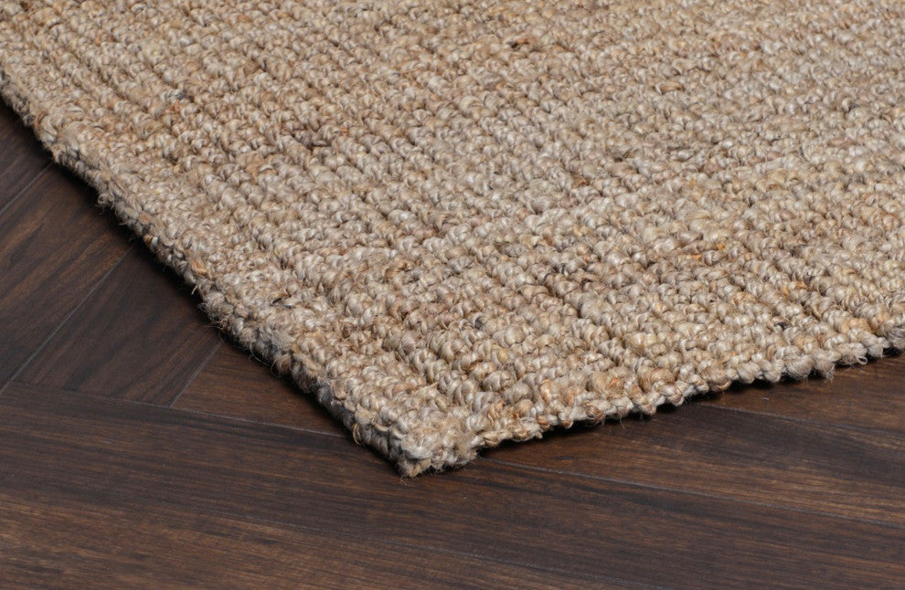 Jute Loop Rug Chunky Loop Natural Jute Rug - 2 x 3