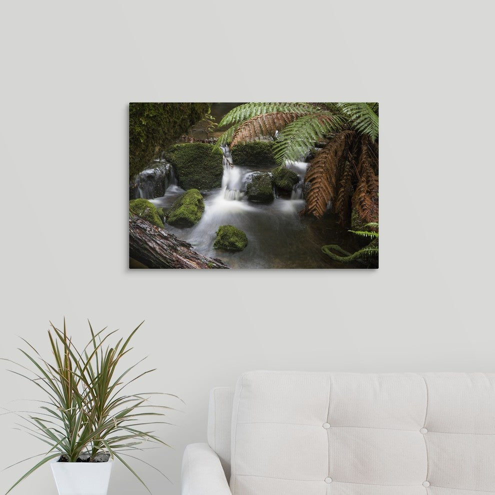 "Horseshoe Creek" Wrapped Canvas Art Print, 24"x16"x1.5"