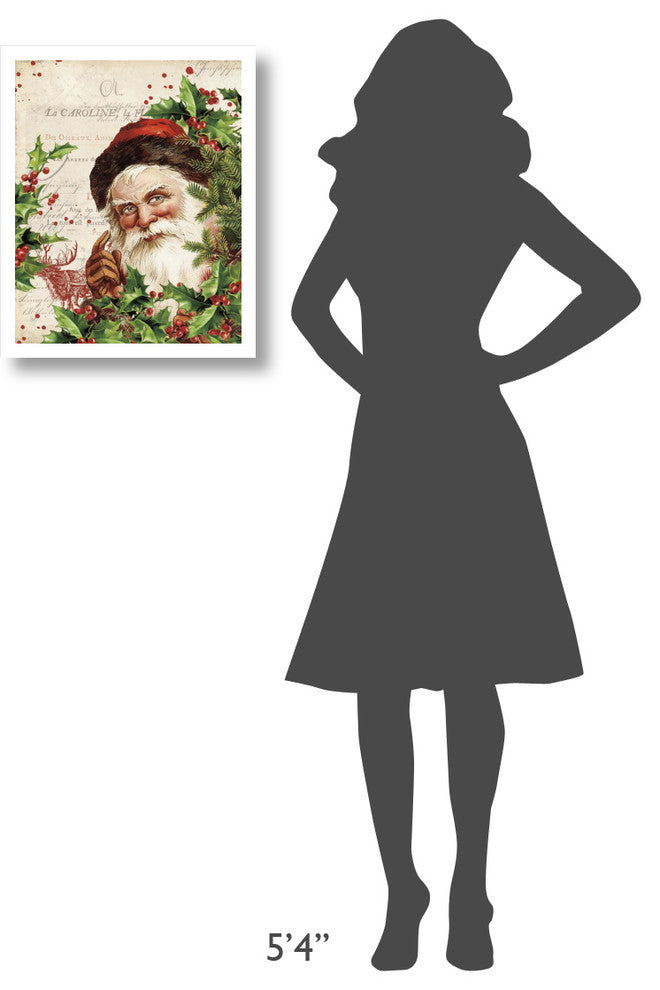 "Vintage Holiday IV" Digital Paper Print by Katie Pertiet, 18"x22"