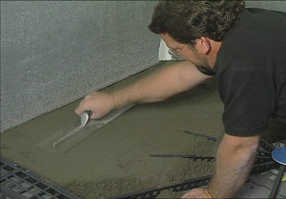 Quick Pitch Shower Slope 4 Extended Float Sticks Shower Floor Drainage Slope Kit