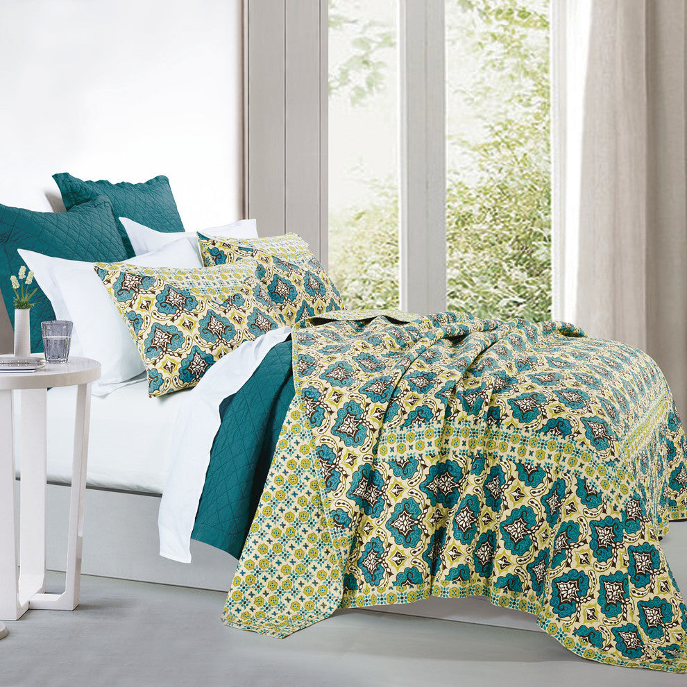3-Piece Salado Quilt Set, King