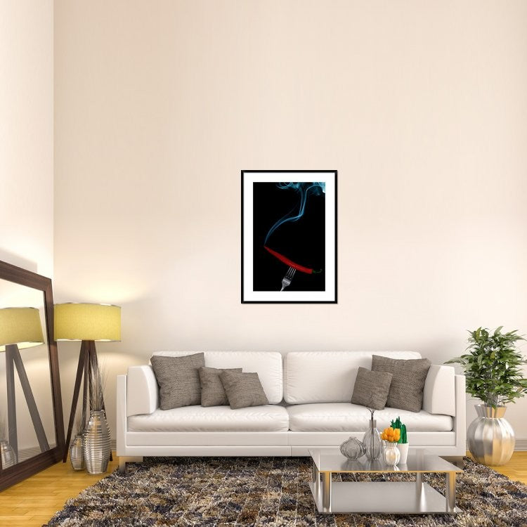 "Hot Bite" Framed Digital Print by Gert Lavsen, 32x44"
