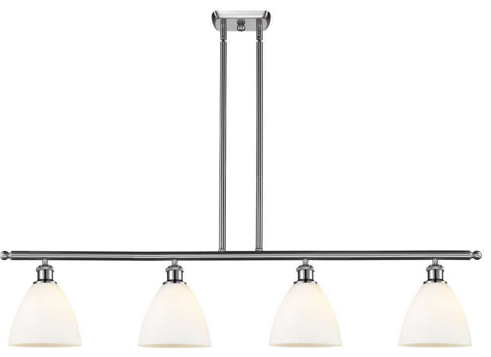 Innovations 516-4I-SN-GBD-751 4 Light Island Light, Brushed Satin Nickel