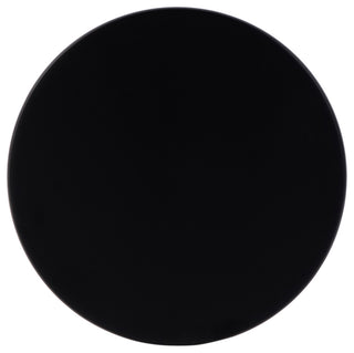 Alisa 10" W Round All Metal Pedestal Base End Table