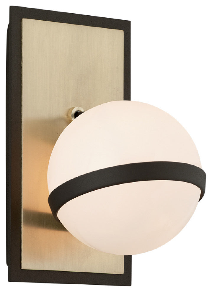 Translucent Glass Sphere Wall Light | Andrew Martin Ace