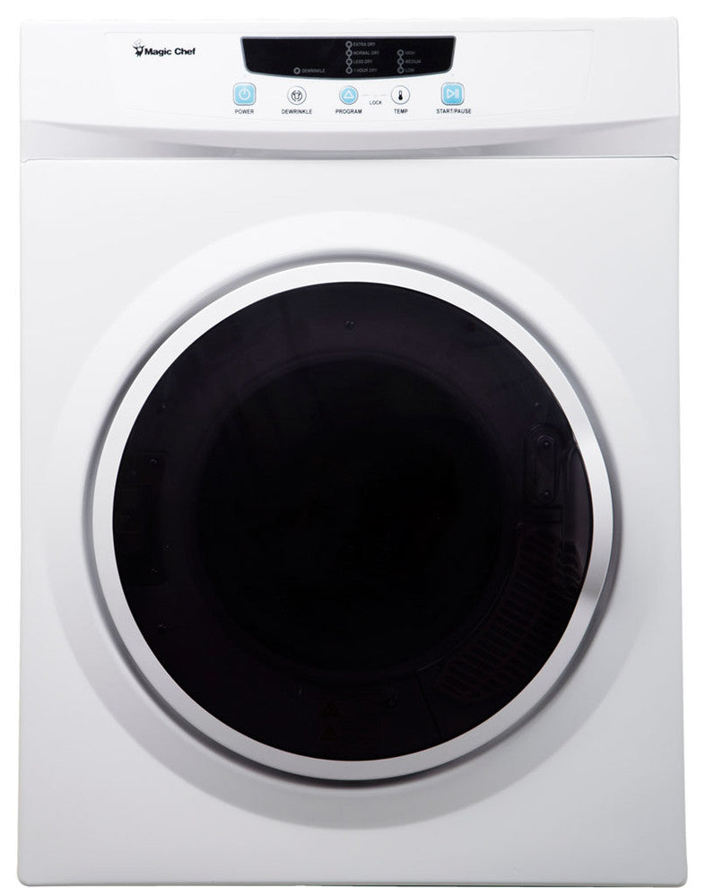 3.5 Cu Ft Compact Dryer - White