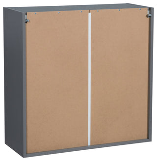 33 x 30 Wall Cabinet-Double Door-with Grey Gloss door