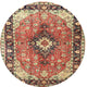 Ahgly Company Indoor Round Traditional Area Rugs, 3' Round