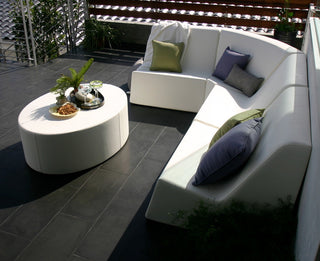 Goal Corner Deep Lounge Chair, Silver Pixel