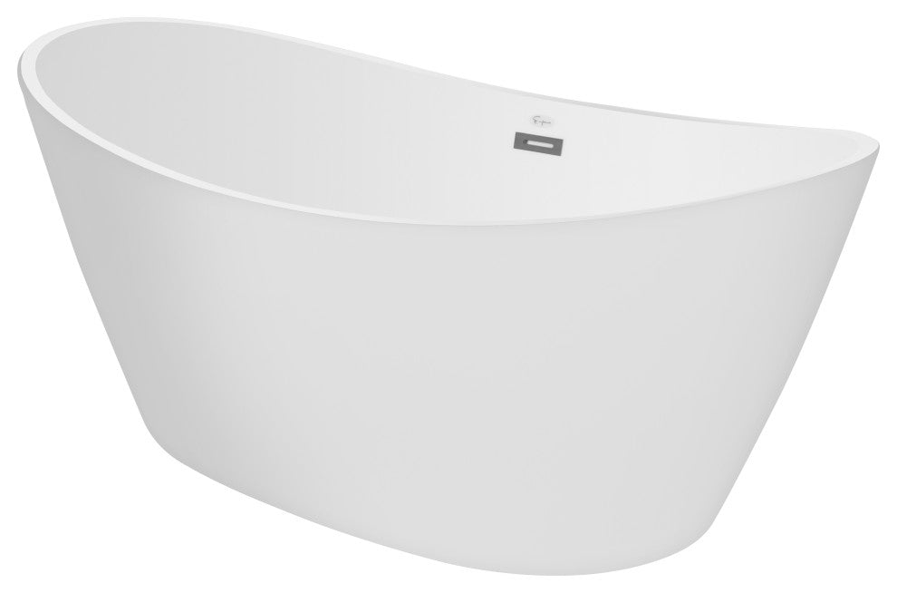 67" Luxury Freestanding Bathtub Acrylic Soaking SPA Tub by Empava