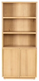 Safavieh Couture Zeus 4 Shelf Wood Bookcase, Natural
