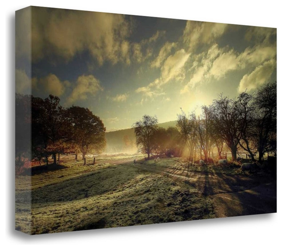 "Here Comes The Sun" By Adelino Goncalves, Giclee Print on Gallery Wrap Canvas