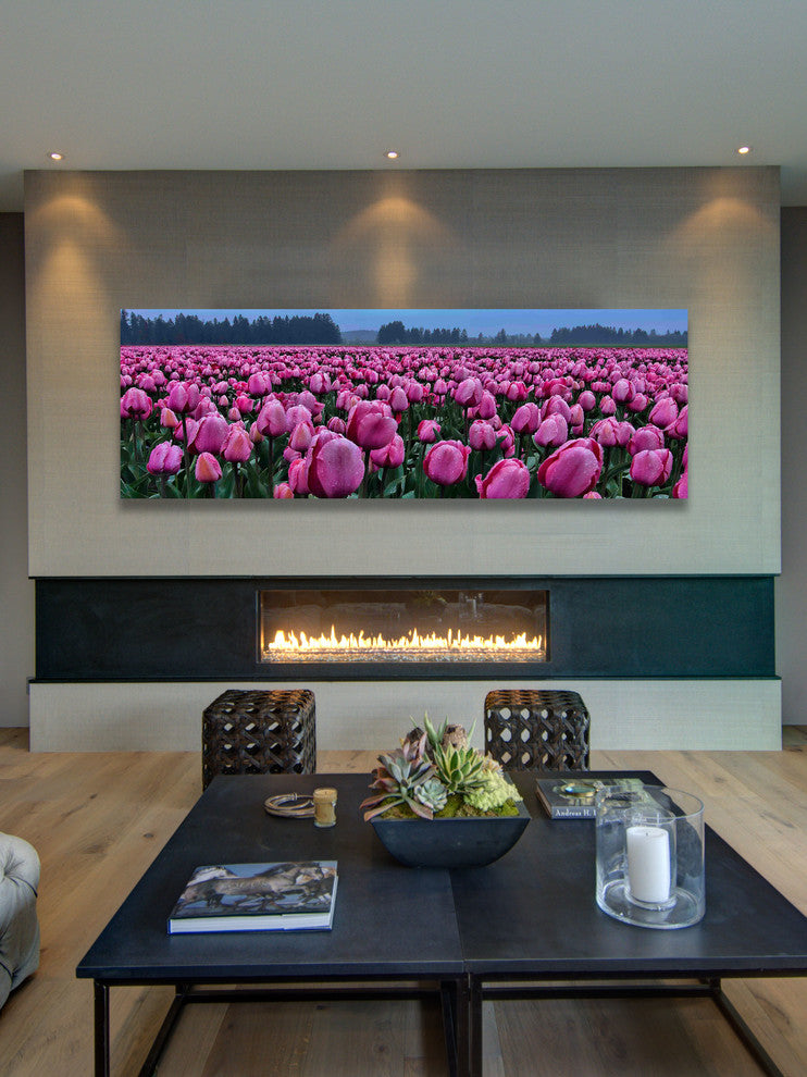 "Tulips Galore" Painting Print on Canvas